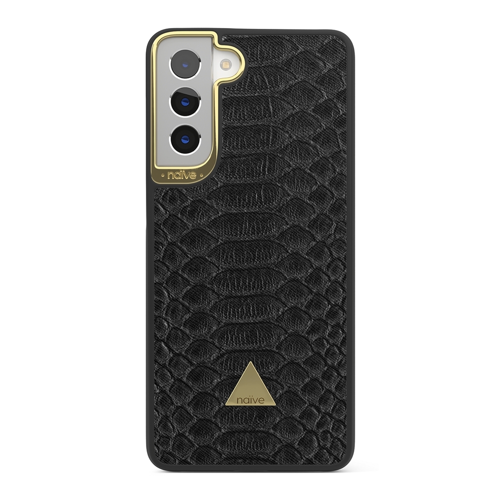 Naive Samsung Galaxy S21 Case - Black Snake