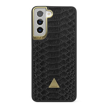 Naive Samsung Galaxy S21 Skal - Black Snake