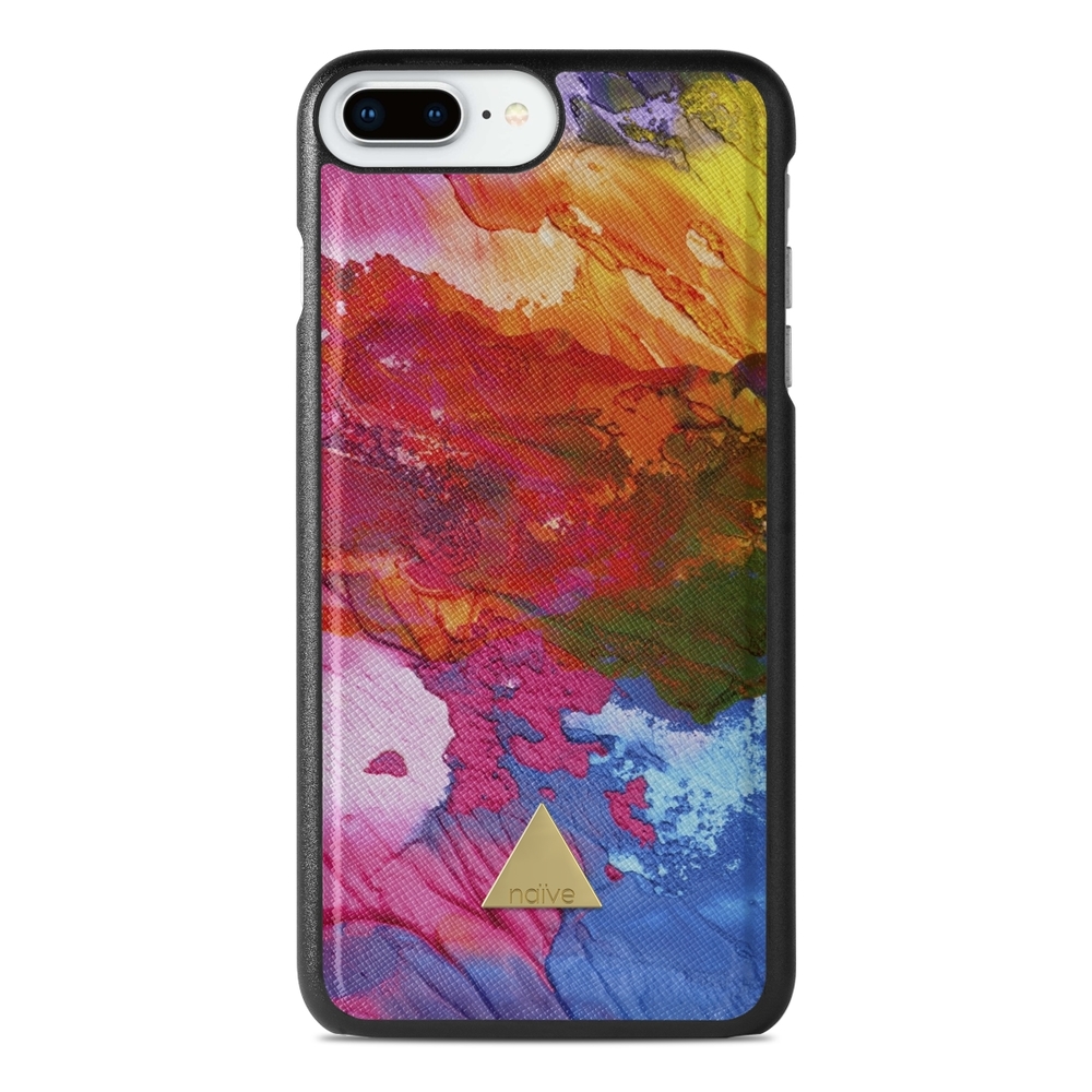 Naive iPhone 7 Plus Case - Rainbow Ink