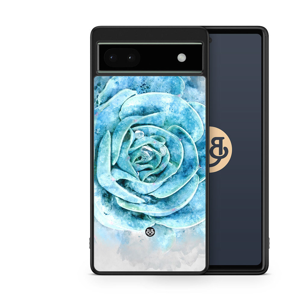 Google Pixel 6a Case - Blue Cactus