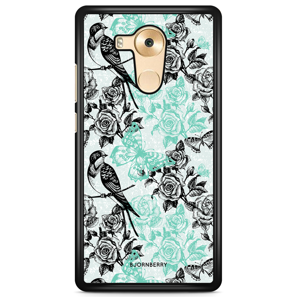 Huawei Mate 8 Case - Birds & Roses