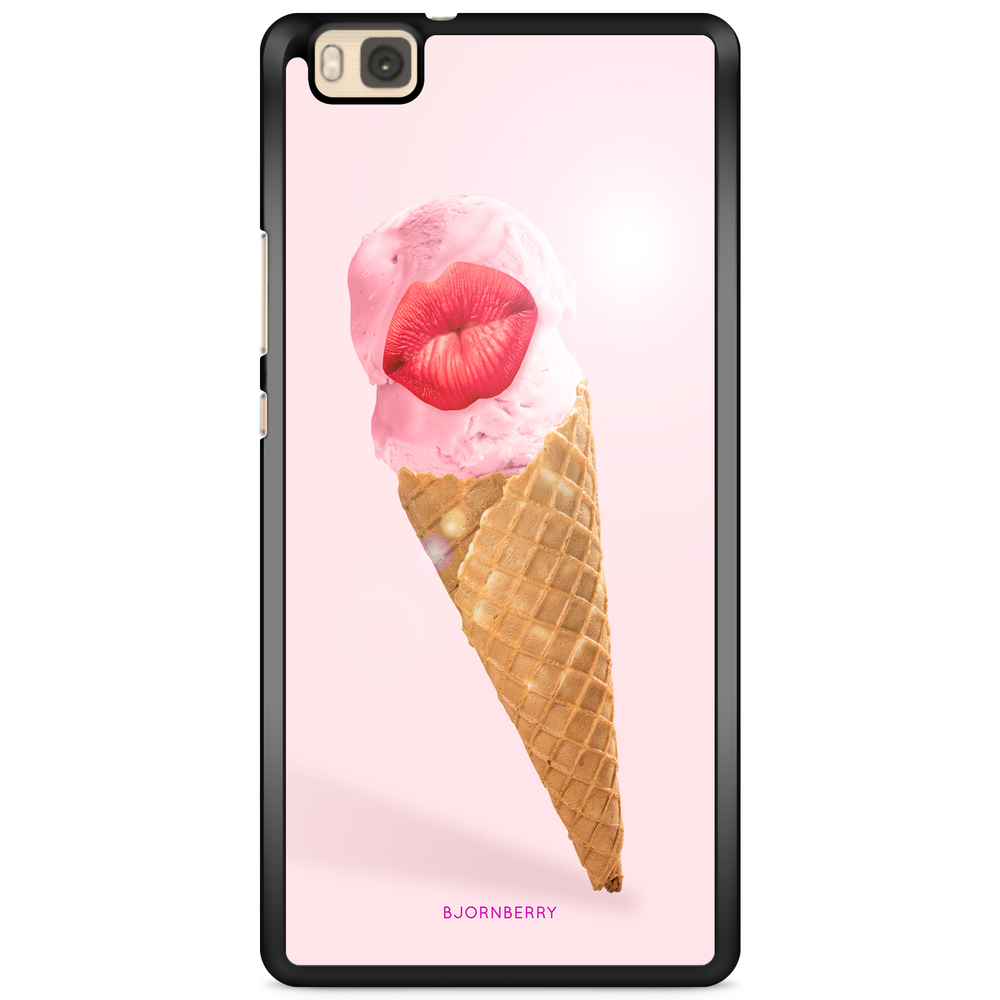 Huawei P8 Lite Case - Lips Ice Cream