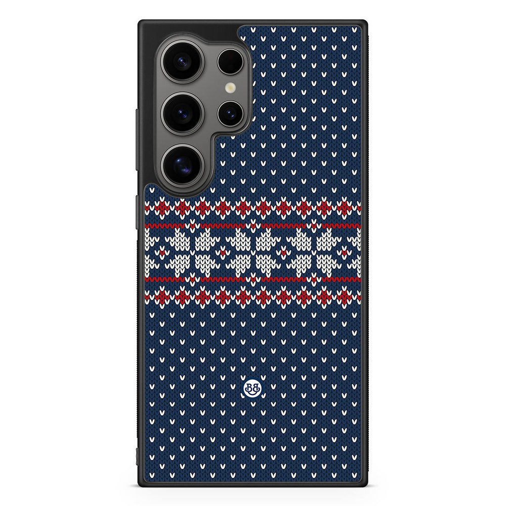 Samsung Galaxy S24 Ultra Case - Knitted Xmas
