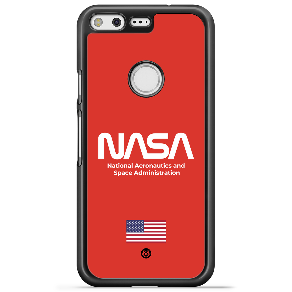Google Pixel Case - NASA Worm Red