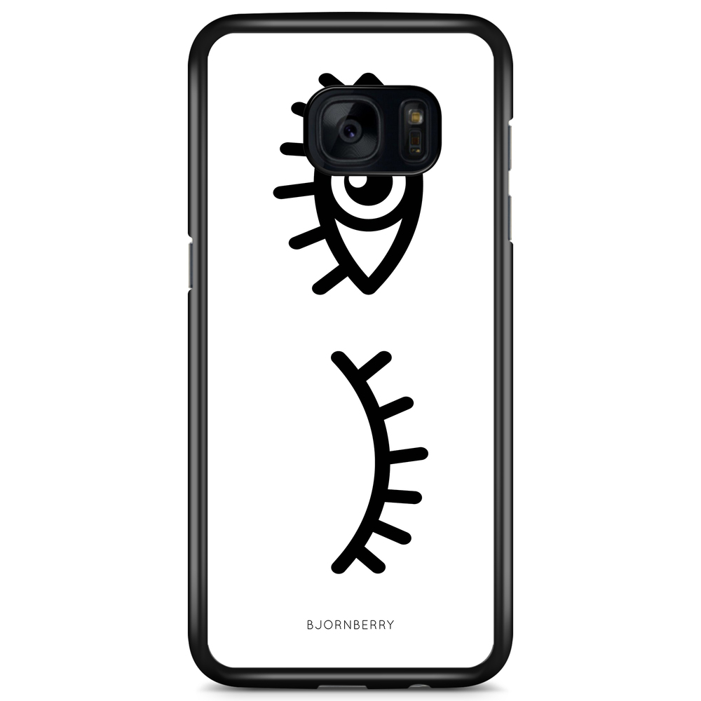 Samsung Galaxy S7 Case - Black Eyes