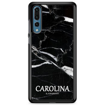 Huawei P20 Pro Skal Custom - Svart Marmor Namn