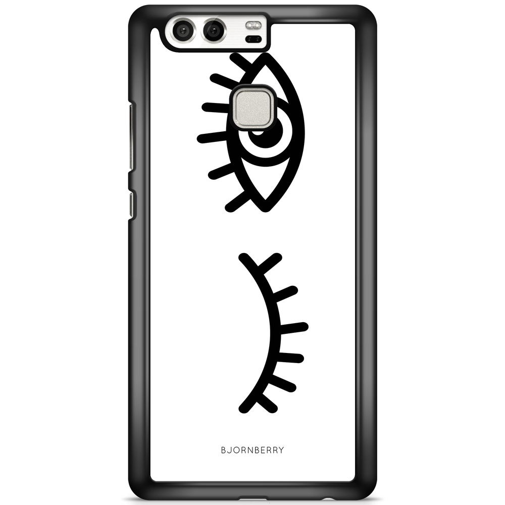 Huawei P9 Case - Black Eyes
