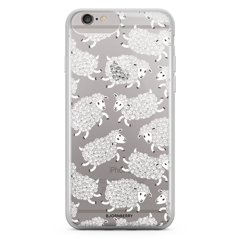 iPhone 6 Plus/6s Plus Fashion Skal - Söta Får