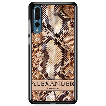 Huawei P20 Pro Custom Case - Brown Snake Name