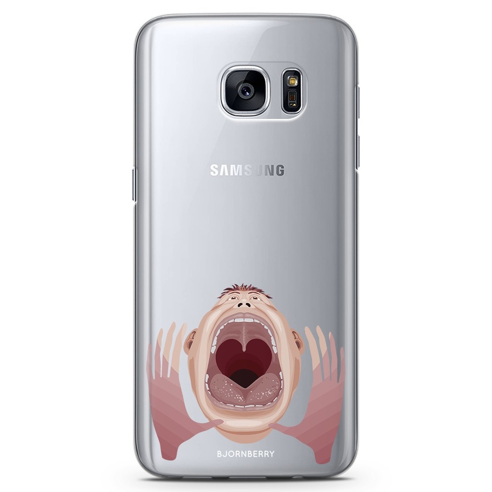 Samsung Galaxy S7 TPU Case - Scream