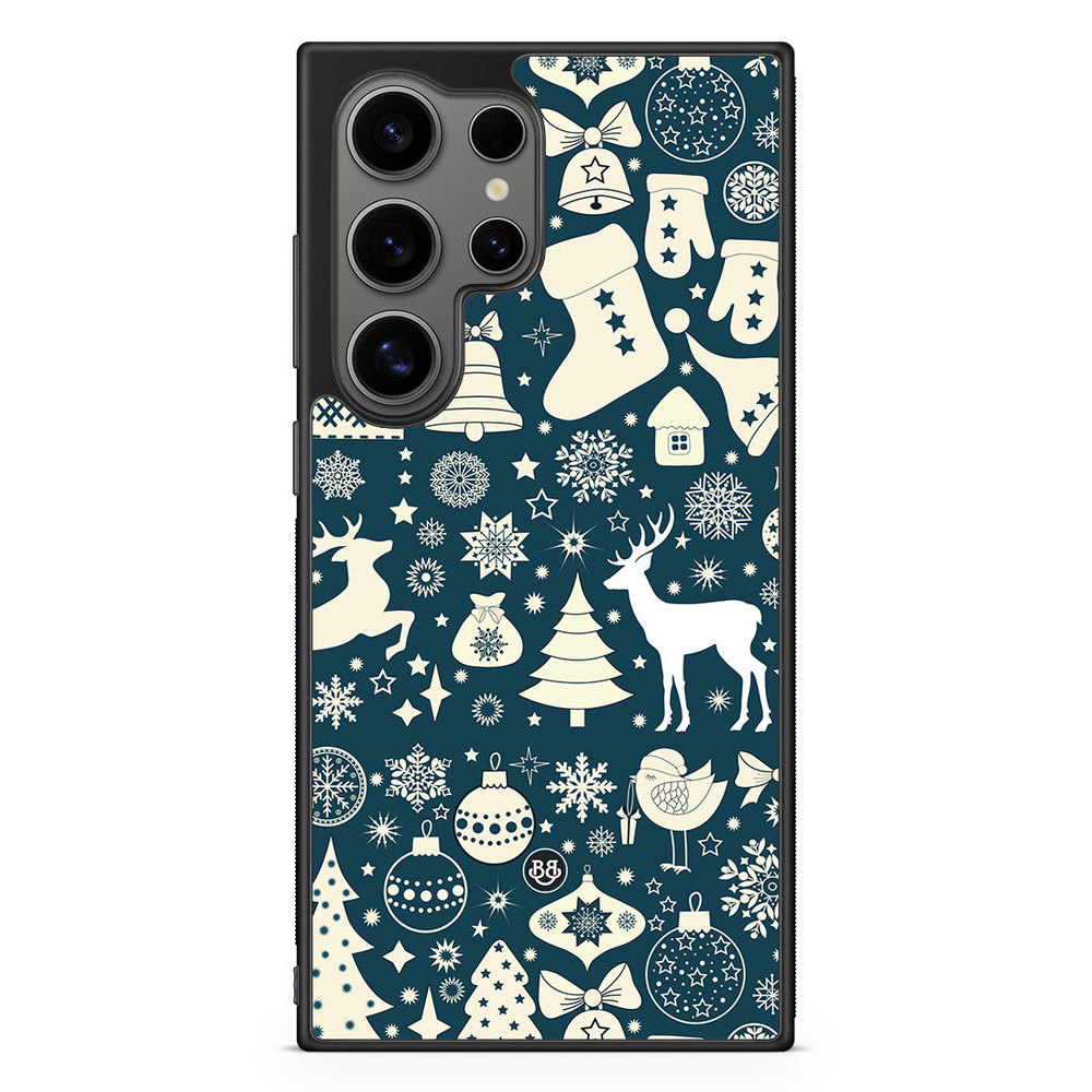 Samsung Galaxy S24 Ultra Case - Reindeers & Spruces