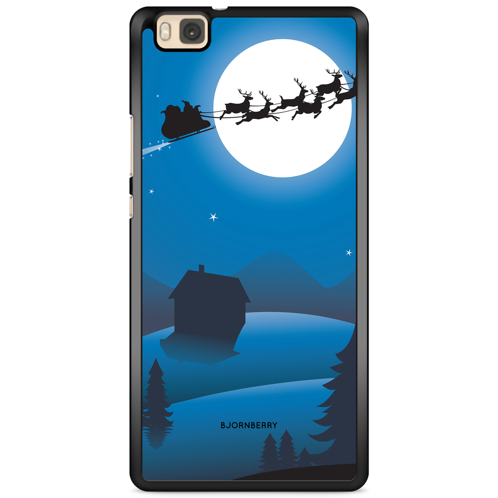 Huawei P8 Lite Case - Festive Sleigh