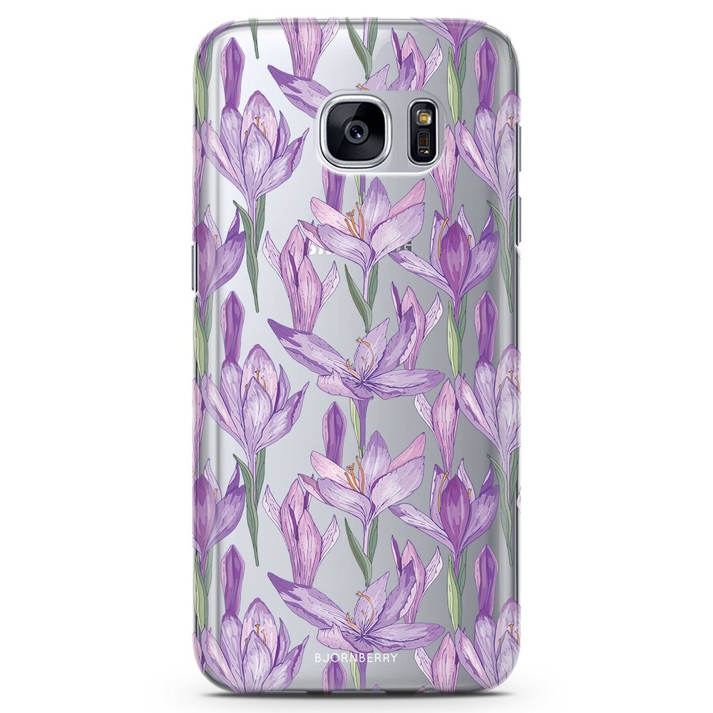 Samsung Galaxy S7 TPU Case - Crocuses