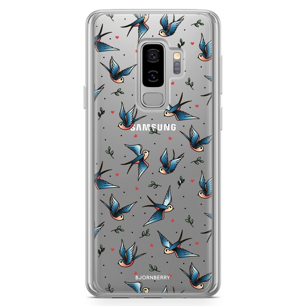 Samsung Galaxy S9 Plus Fashion Case - Swallows