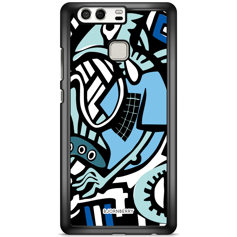 Huawei P9 Case - Grafitti Lizard