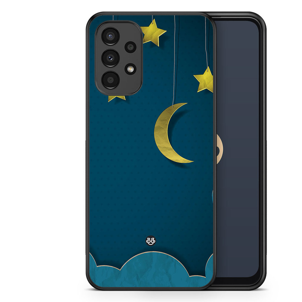 Samsung Galaxy A13 Case - Moon stars