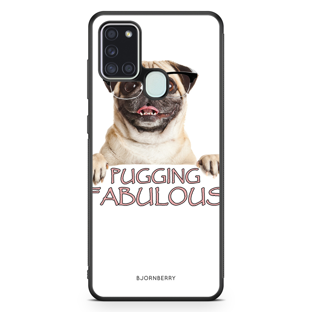 Samsung Galaxy A21s Case - Pugging Fabulous