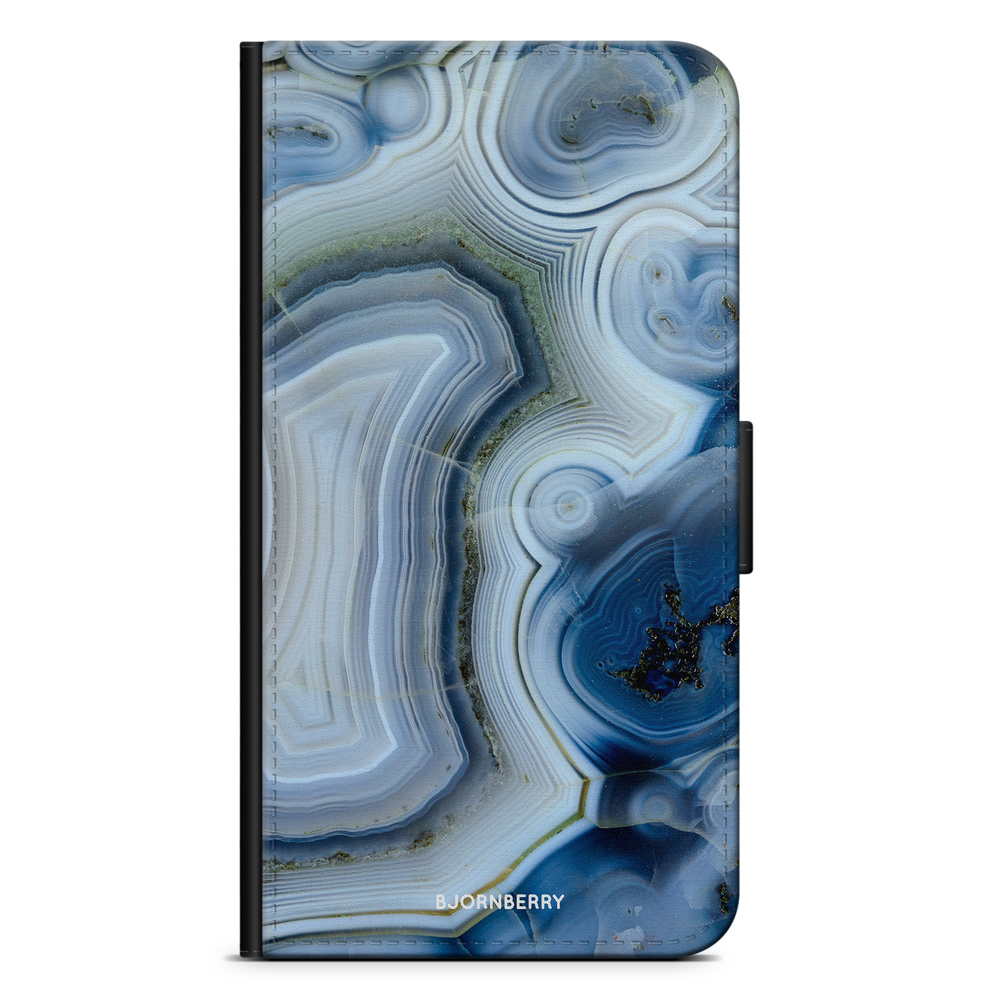 Samsung Galaxy A8 (2018) Wallet Case - Blue Stone