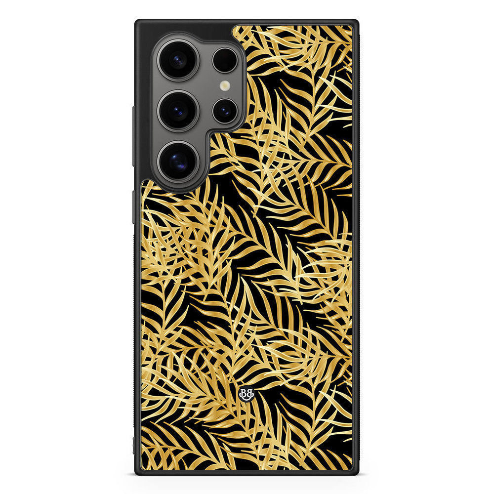 Samsung Galaxy S24 Ultra Case - Gold Palm
