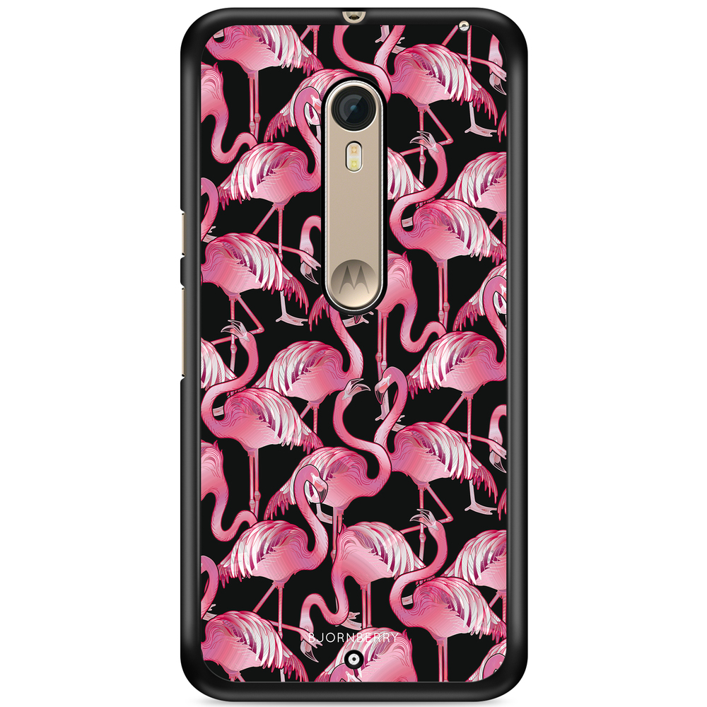 Moto X Style Case - Flamingos
