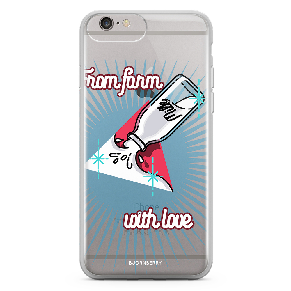 iPhone 6 Plus/6s Plus Fashion Case - Vintage Milk