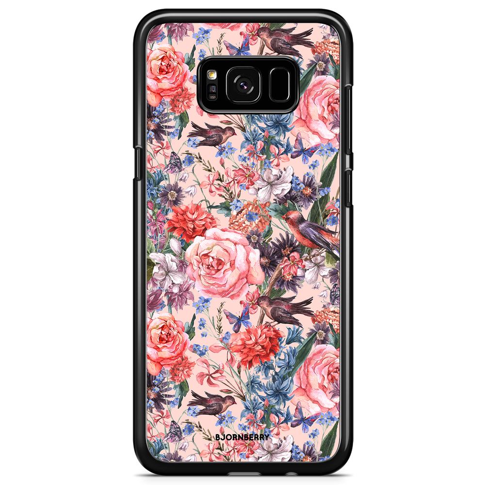 Samsung Galaxy S8 Plus Case - Birds & Flowers