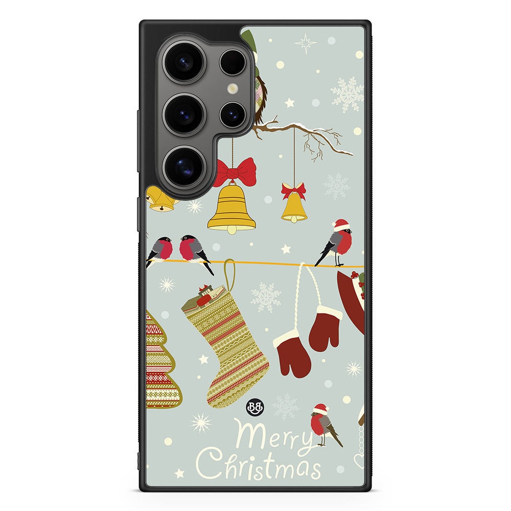 Samsung Galaxy S24 Ultra Case - Christmas Owls