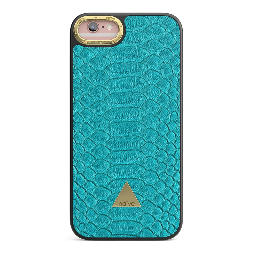 Naive iPhone 6/6s Case - Turquoise Snake
