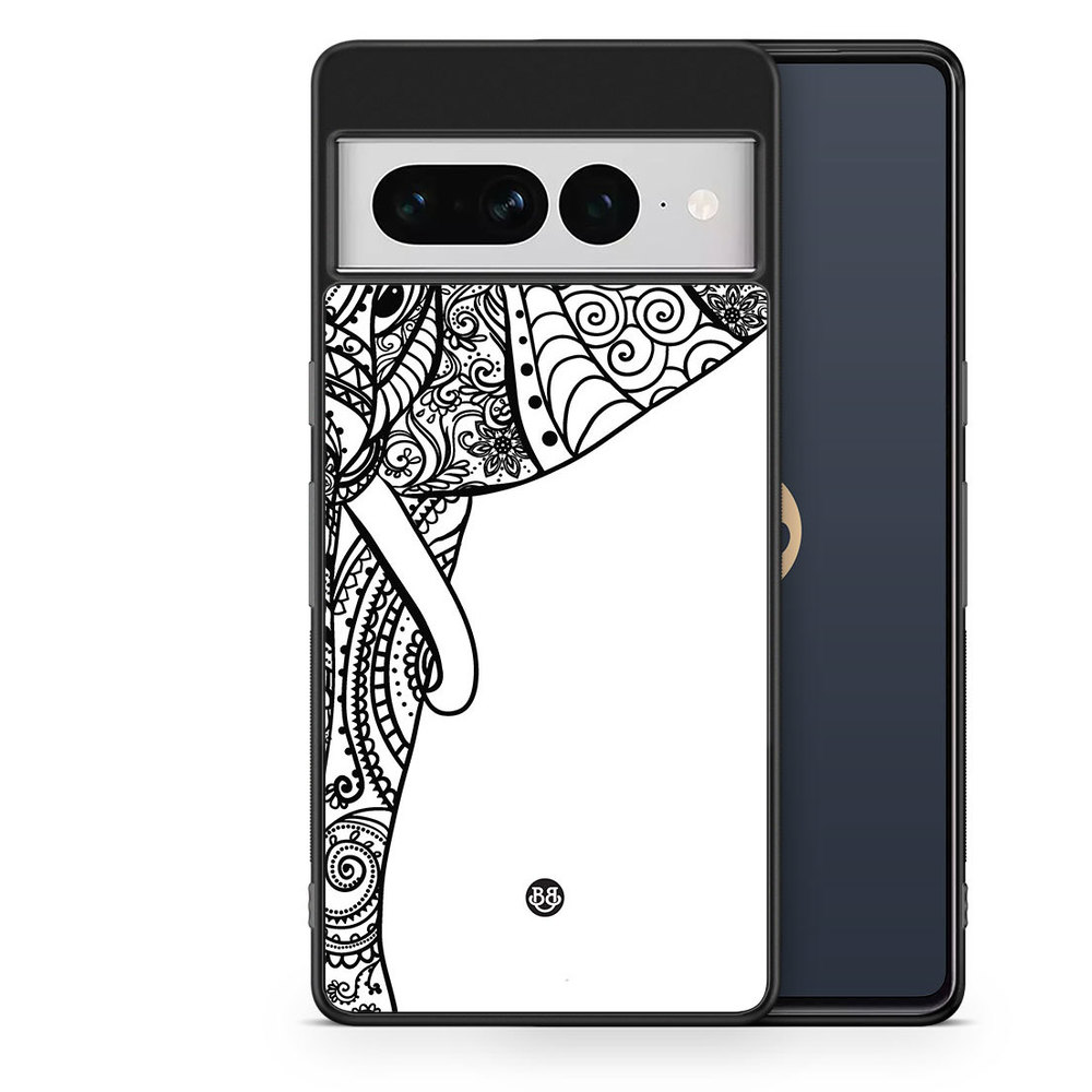 Google Pixel 7 Pro Case - Mandala Elephant