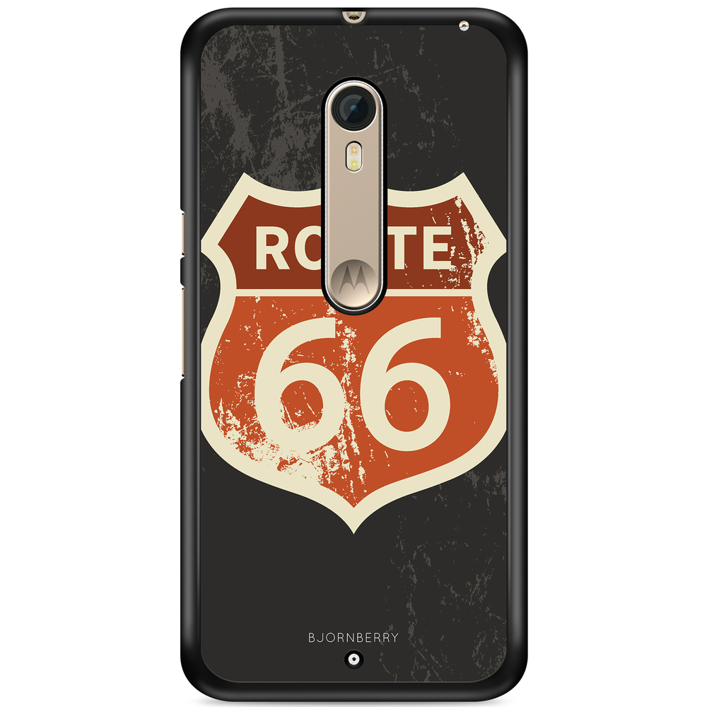 Moto X Style Case - Route 66