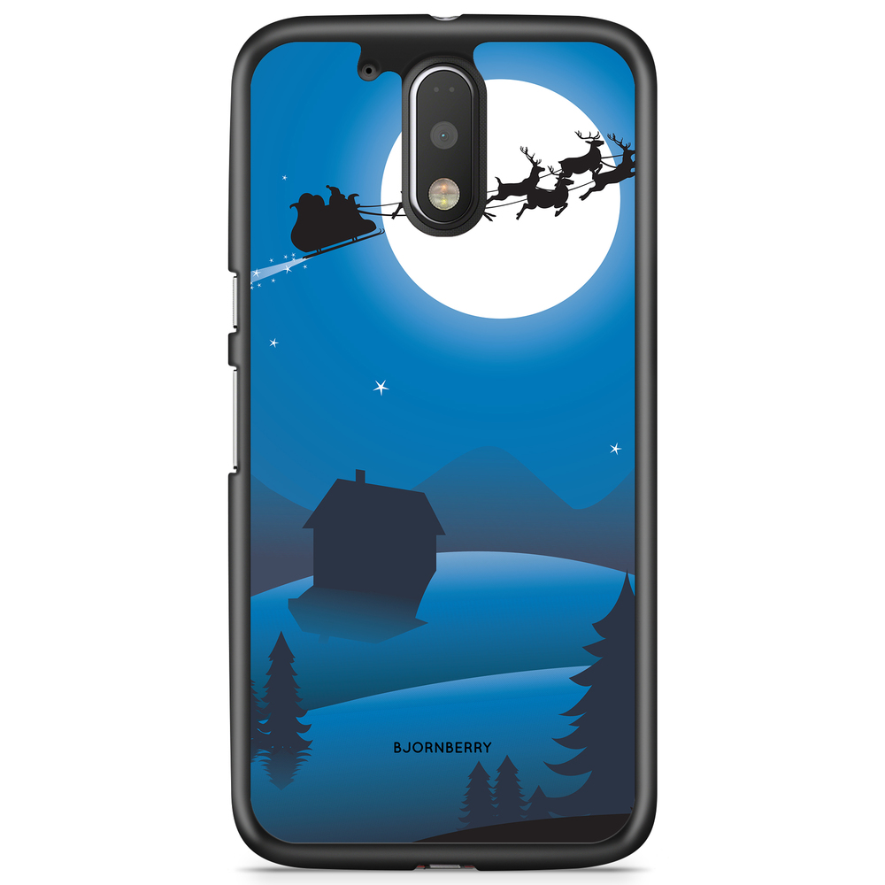 Moto G4/G4 Plus Case - Festive Sleigh