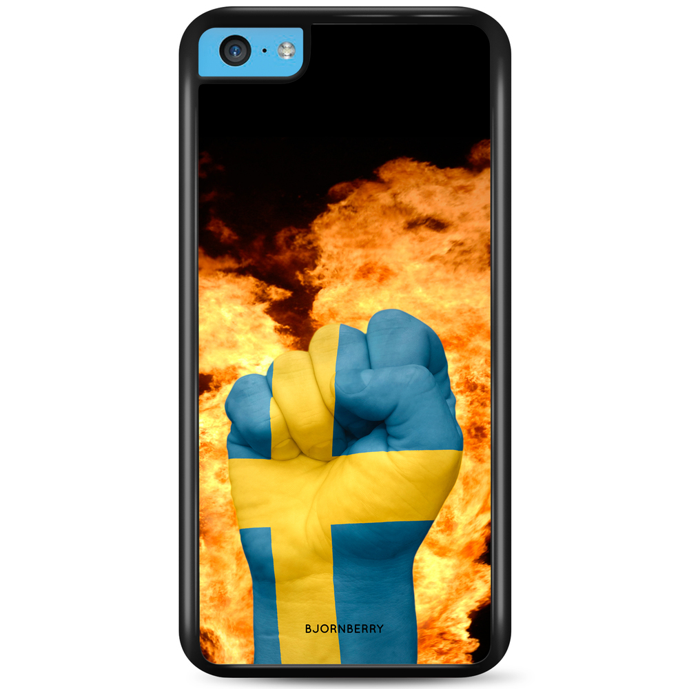 iPhone 5C Case - Sweden Hand