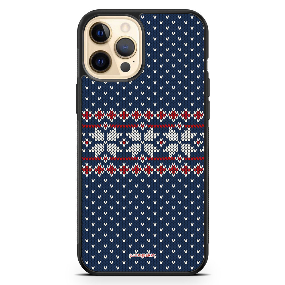 iPhone 12 Pro Max Case - Knitted Xmas