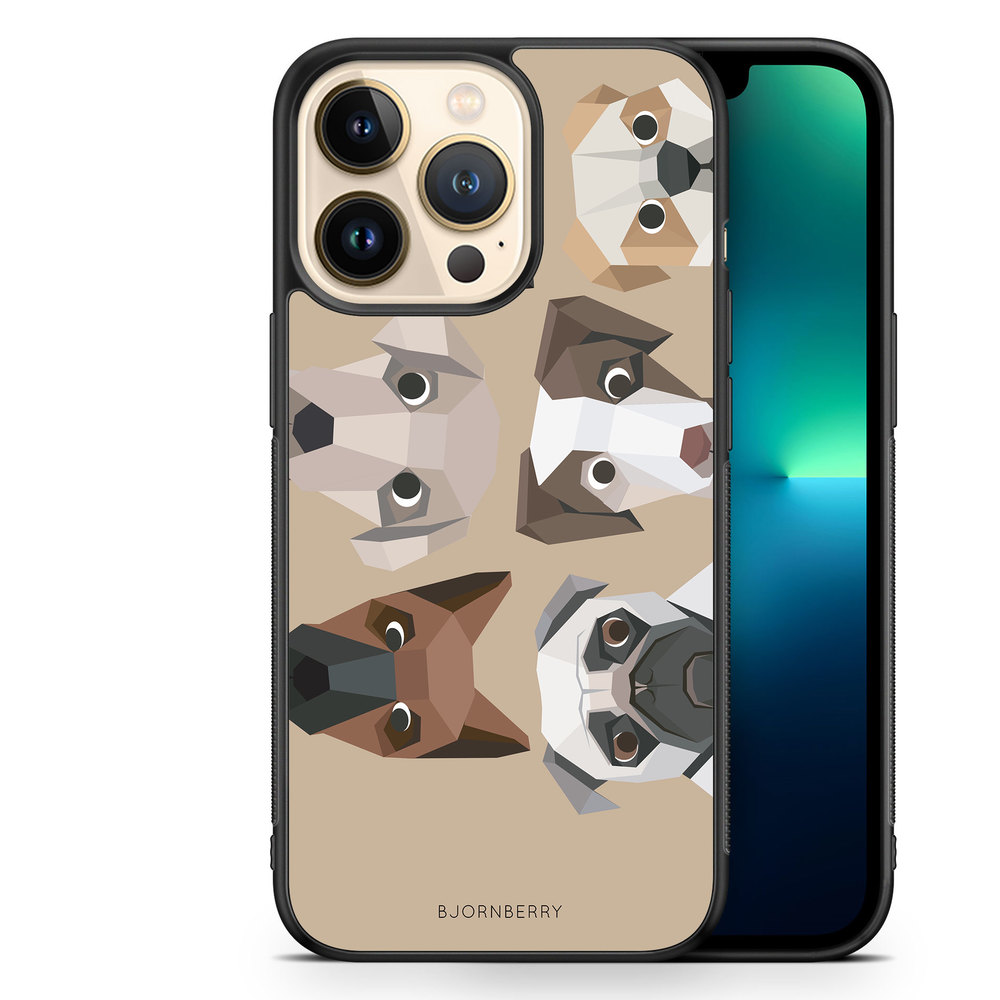 iPhone 13 Pro Case - Cute Dogs