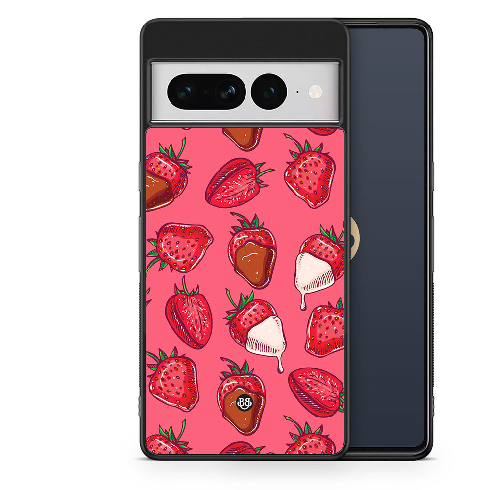Google Pixel 7 Pro Case - Strawberry Chocolate