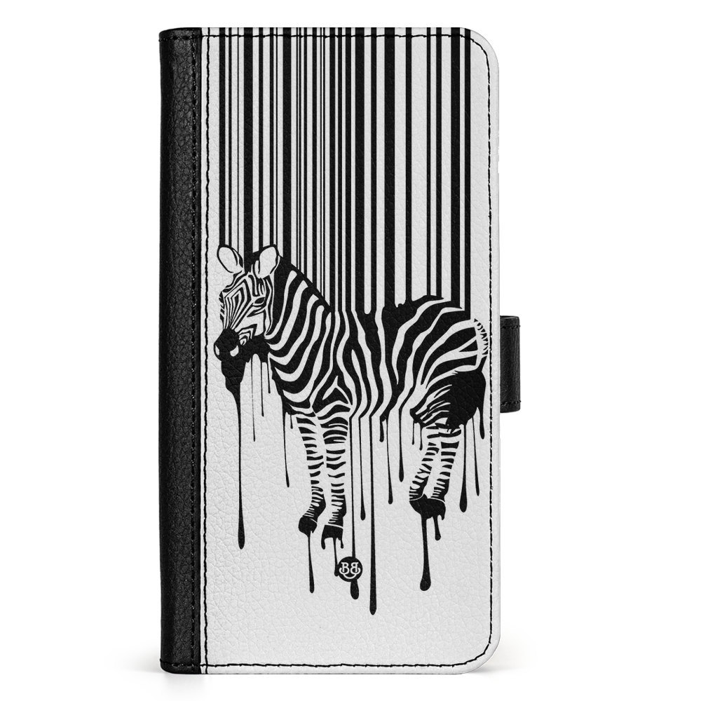 Samsung Galaxy A55 Wallet Case - Zebra