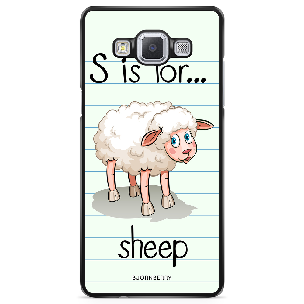 Samsung Galaxy A5 (2015) Case - S is for Sheep