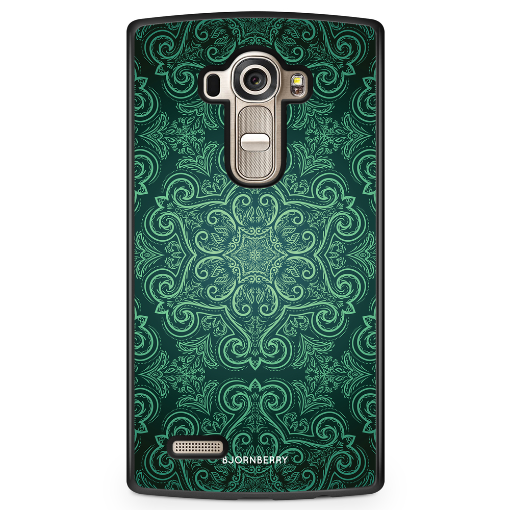 LG G4 Case - Green Retro Pattern