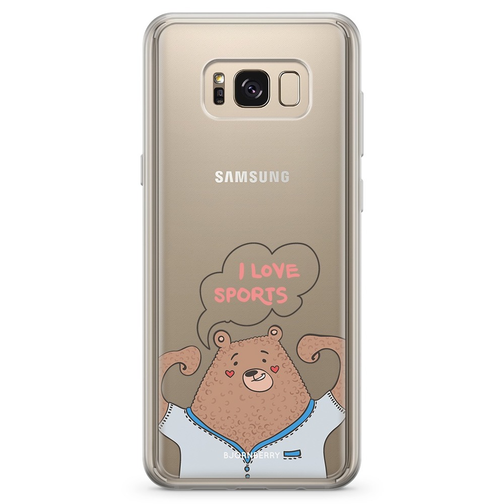 Samsung Galaxy S8 Plus Fashion Skal - I love sports