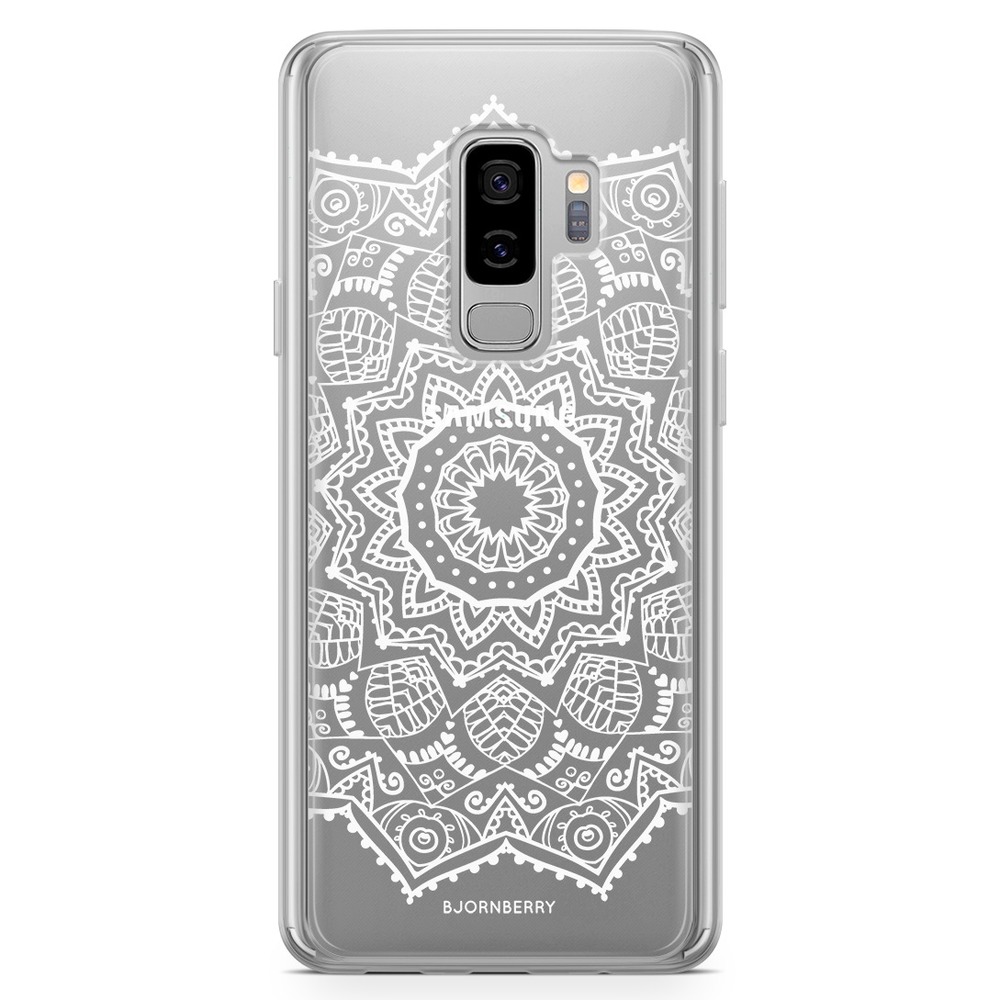 Samsung Galaxy S9 Plus Fashion Case - White Mandala