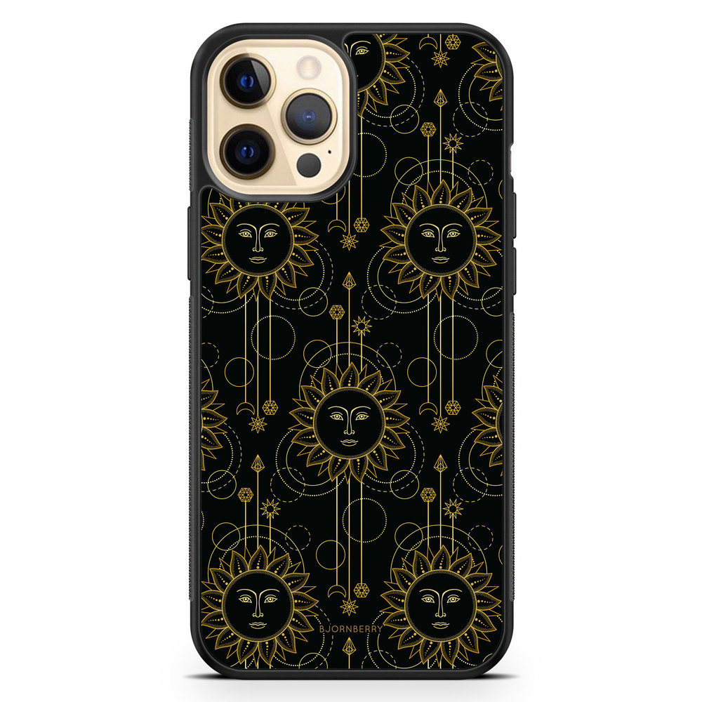 iPhone 12 Pro Max Case - Gold Suns