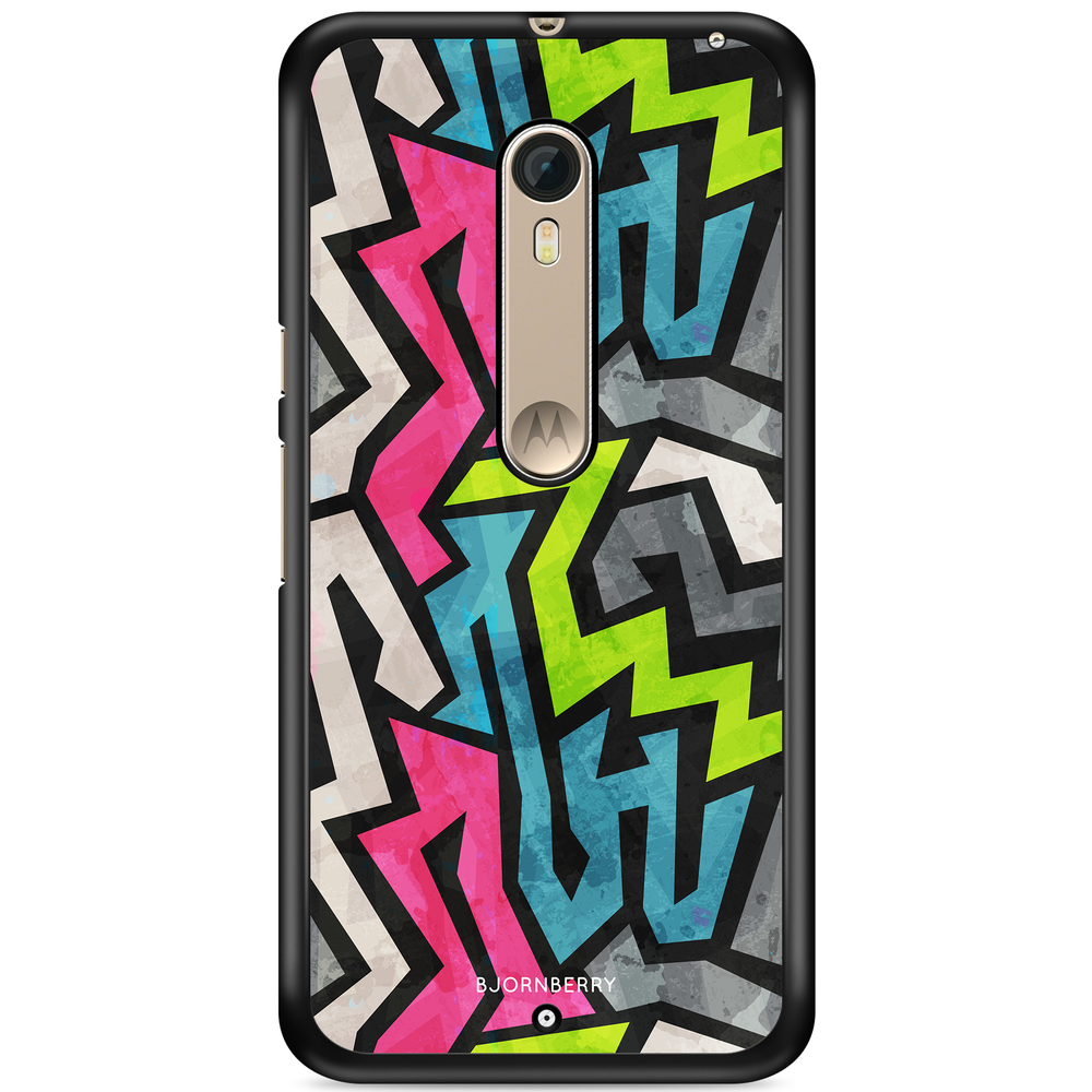 Moto X Style Case - Grunge Graffiti
