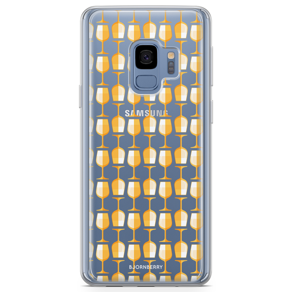 Samsung Galaxy S9 Fashion Case - Wine Glas
