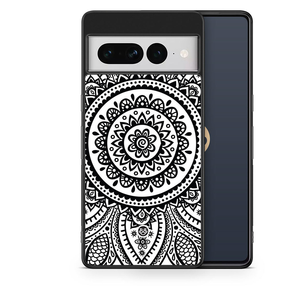 Google Pixel 7 Pro Case - Henna Mandala