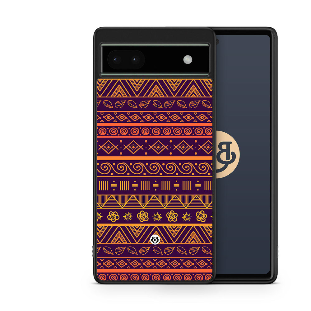 Google Pixel 6a Case - Tribal Pattern
