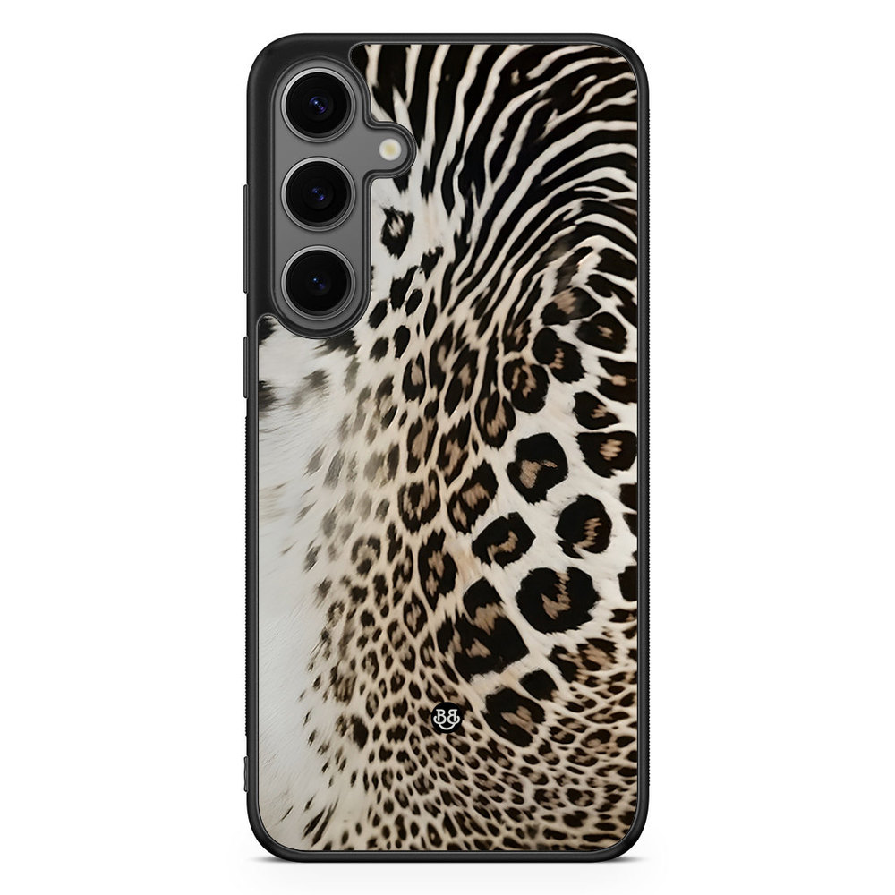 Samsung Galaxy S24 Plus Case - WILD BLOOM - Leopard Fade