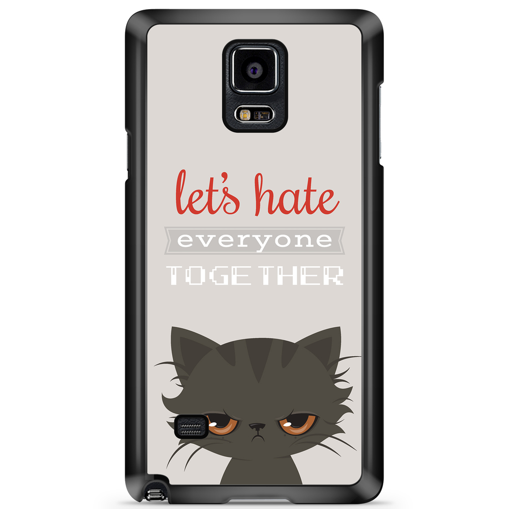 Samsung Galaxy Note 4 Case - Angry Cat