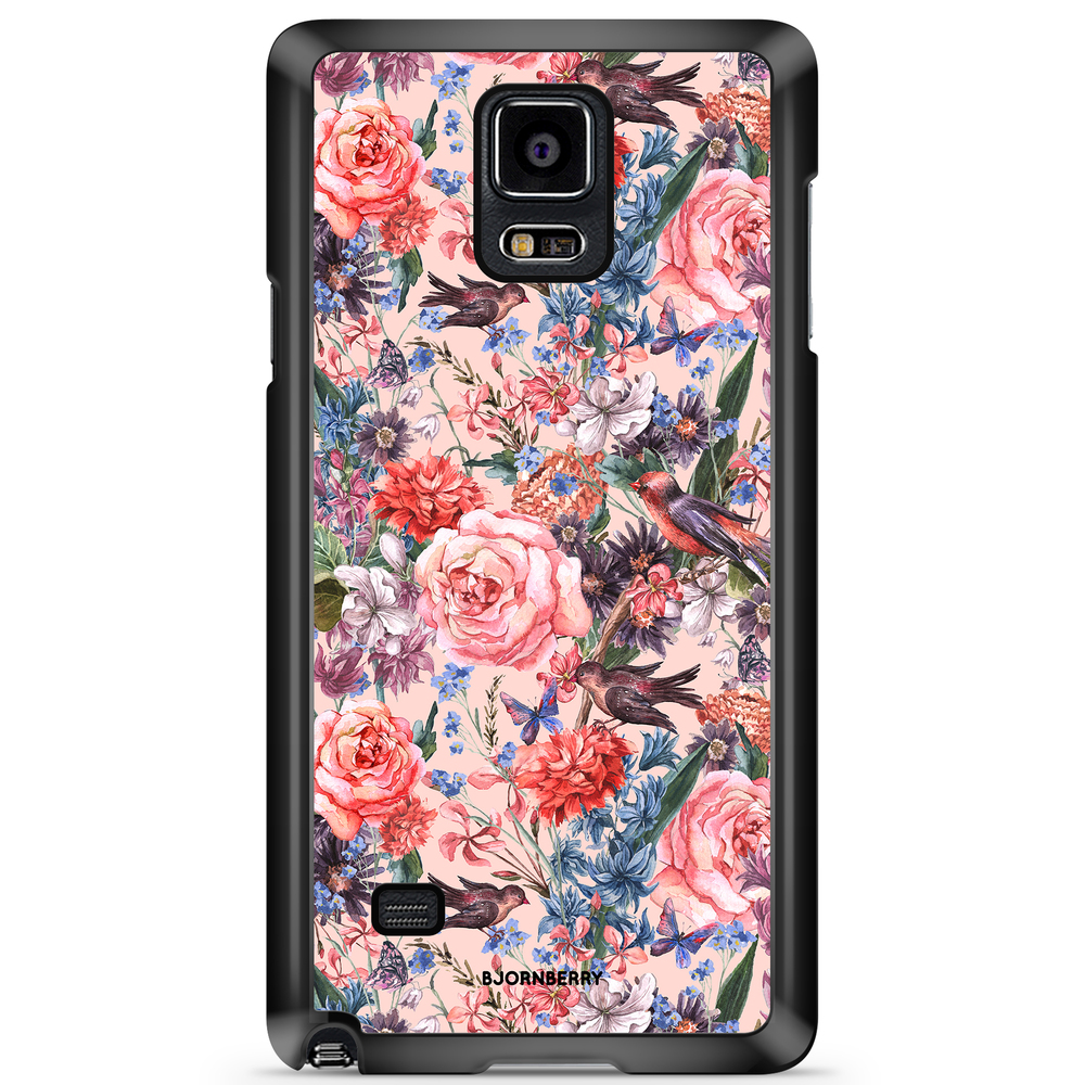 Samsung Galaxy Note 4 Case - Birds & Flowers