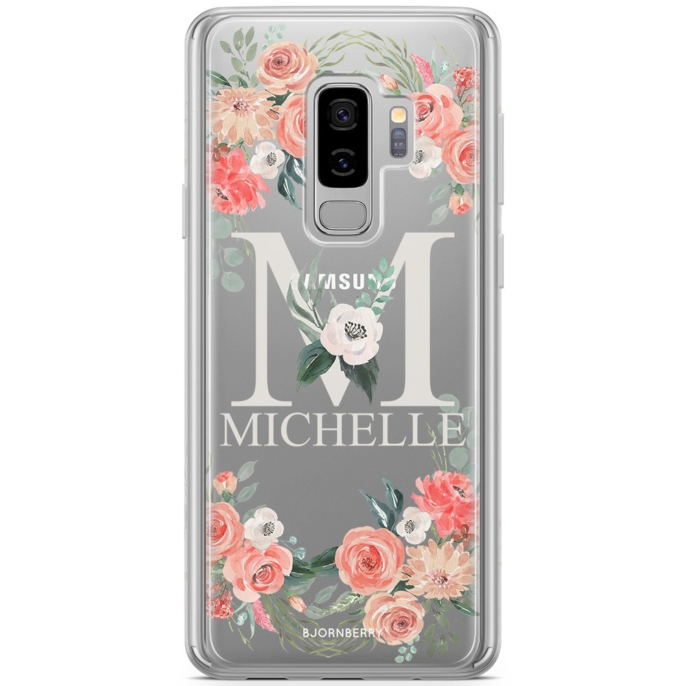 Samsung Galaxy S9 Plus Case Fashion Custom - Monogram Name