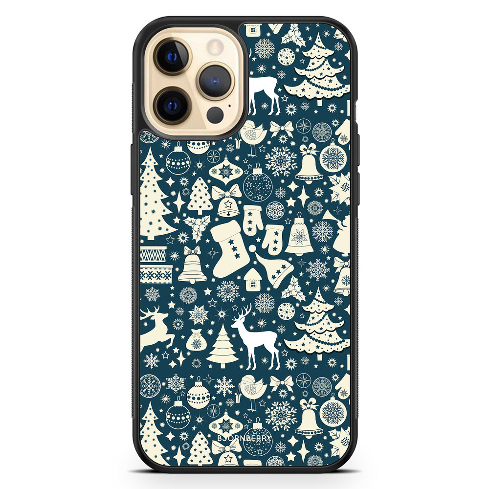 iPhone 12 Pro Max Case - Reindeers & Spruces